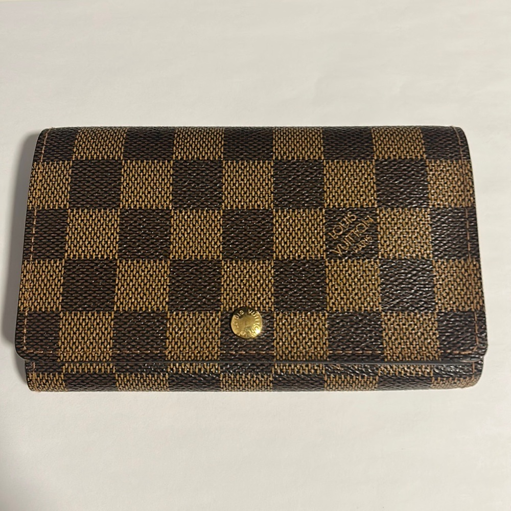 Louis Vuitton Brown Damier Ebene Wallet
